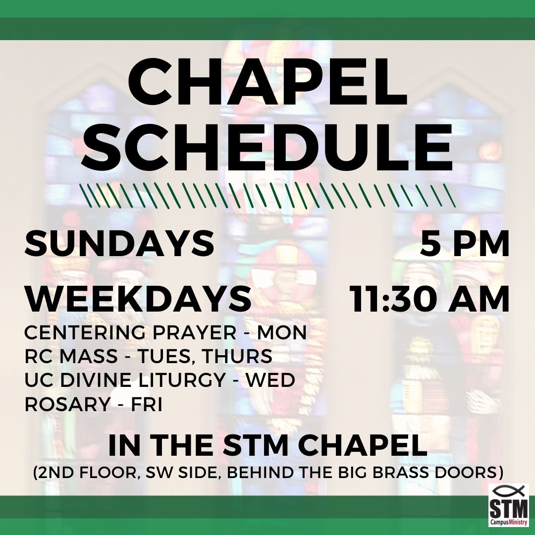 Chapel Schedule 23