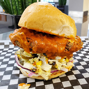 Choices Hot Chicken Sandwich