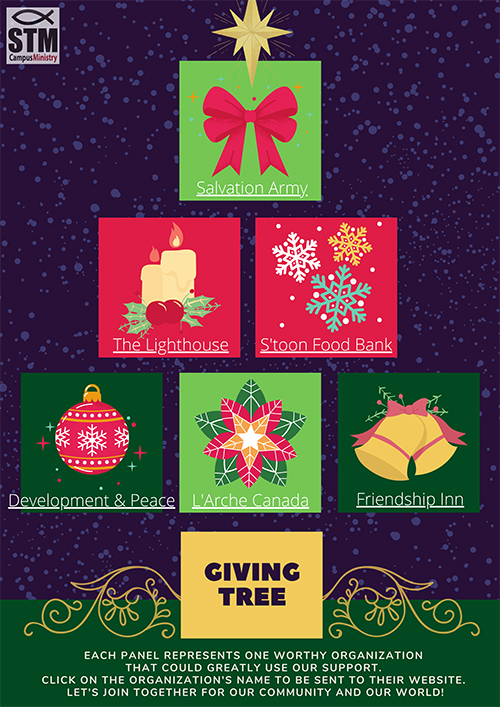 STM Campus Ministry offers chance to give through virtual Giving Tree ...