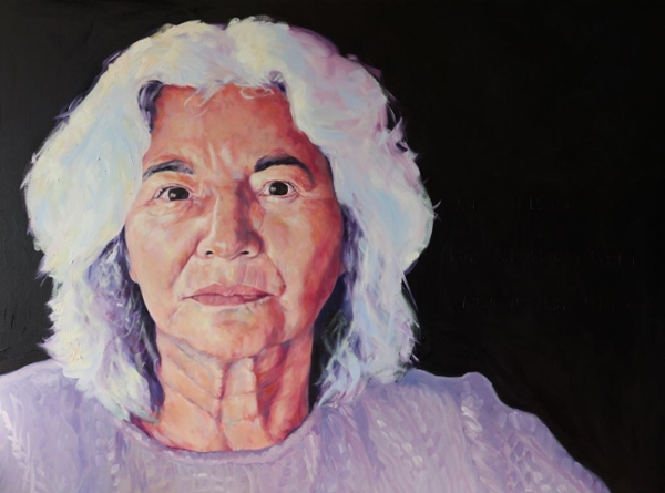 Louise, Carol Wylie, Oil on Canvas, 36"x48"